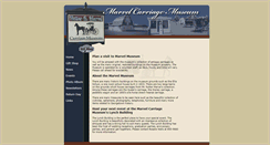 Desktop Screenshot of marvelmuseum.com